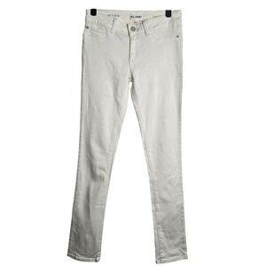 DL1961 Chloe Skinny Jeans Women's White Cotton Blend Size 27